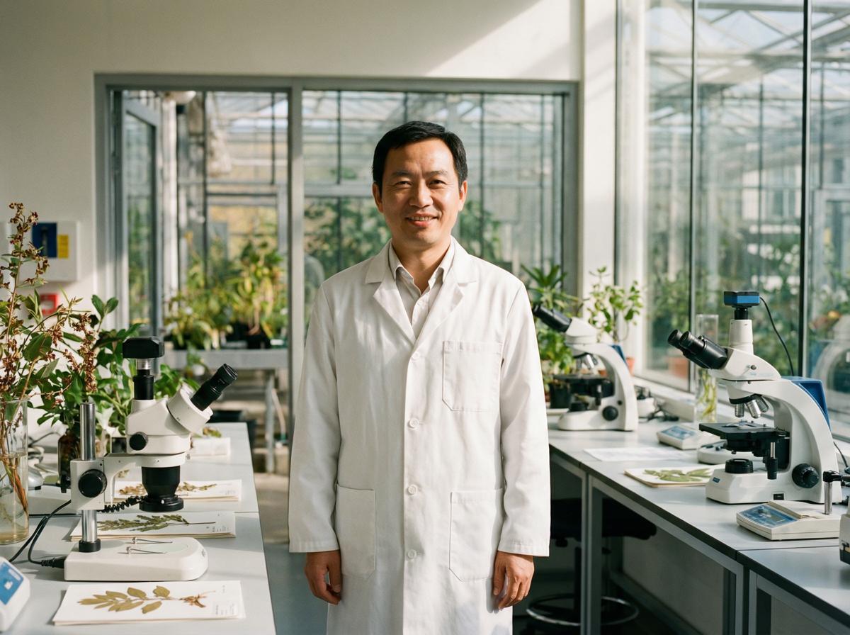 麻豆传媒植物专家陈建华